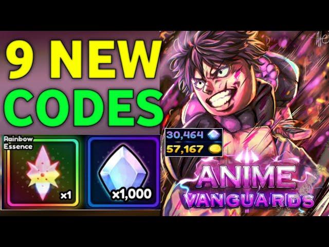 UPDATEANIME VANGUARDS CODES OCTOBER 2024 | ROBLOX ANIME VANGUARDS CODES 2024