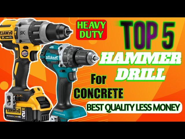 5 Best Cordless Hammer Drills for Concrete | Review 2023 |