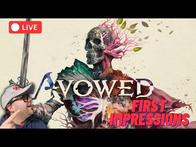 Avowed First Impressions – Is This the Next Skyrim? (LIVE)