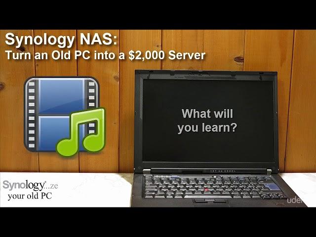 Turn an Old PC into a powerful Synology NAS / Media Server - learn Synology NAS