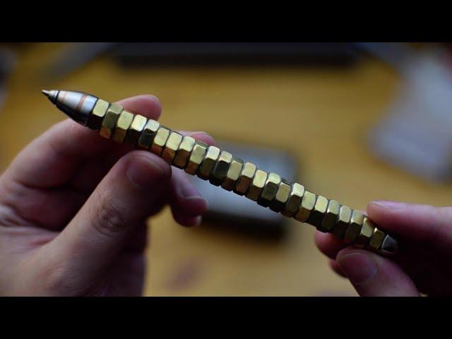 Jairus Of All - Brass Nut Pen - Unboxing