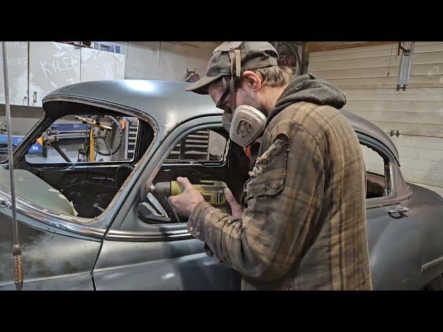 Chopping a Top - 1953 Chevy Sedan Top Chop. Full Build Start To Finish.