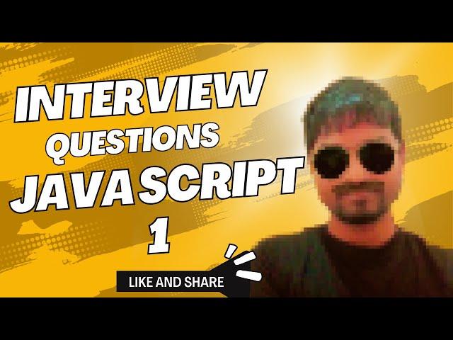 JavaScript Interview Questions | Variables, Hoisting, Execution Context |Student Perspective| Ch - 1