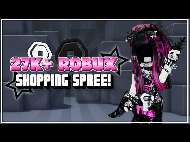 27k+ Roblox Shopping Spree!