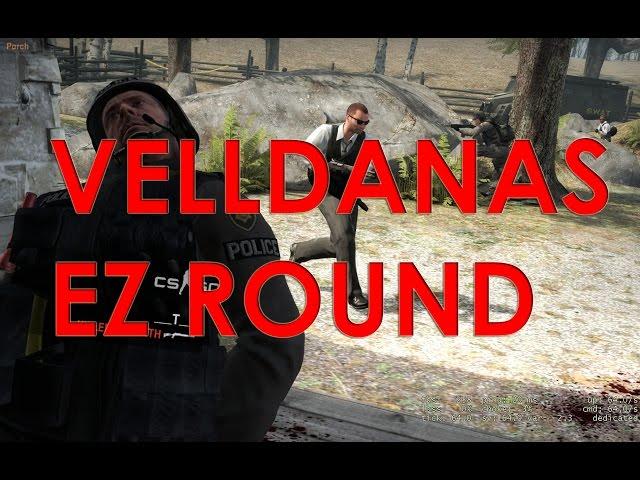 CS GO. Velldanas. EZ ROUND.