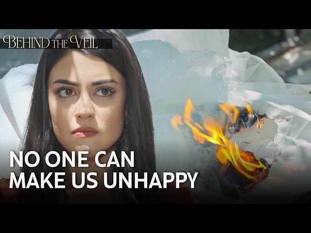 Hançer is burning the wedding dress | Behind the Veil Episode 229