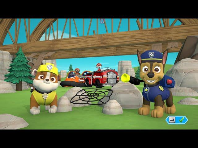 Paw Patrol On A Roll (игра Щенячий патруль)