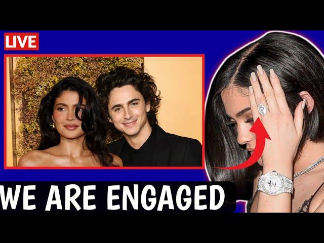 I'M ENGAGED! Kylie Jenner Shows ENGAGEMENT RING From Timothee Chalamet