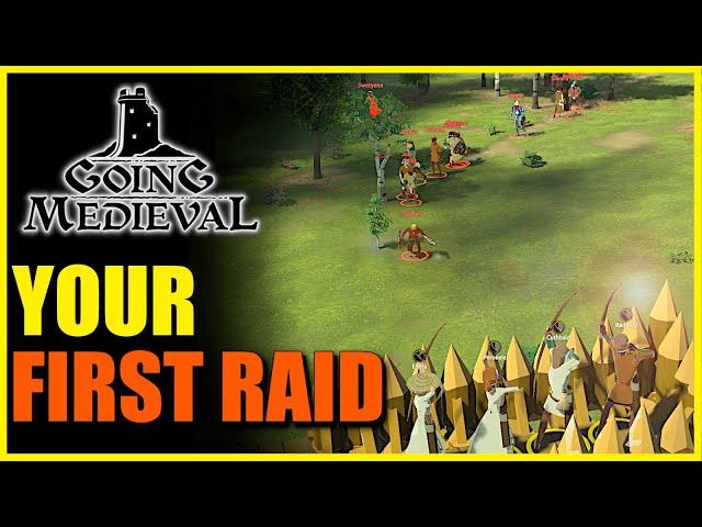 Going Medieval | First Raid Defenses | Beginner Guide