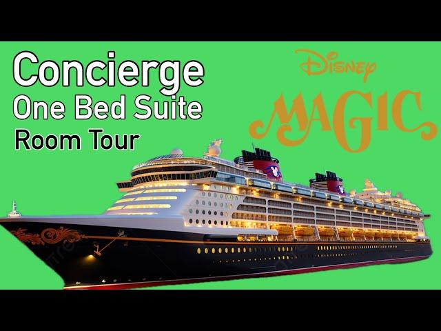 Disney Magic One Bed Concierge Suit Cabin Tour