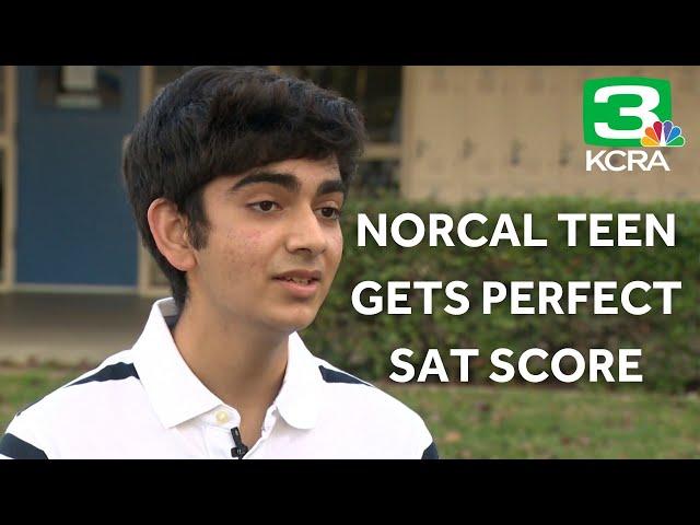 Davis High School student receives a perfect score on the SAT exam