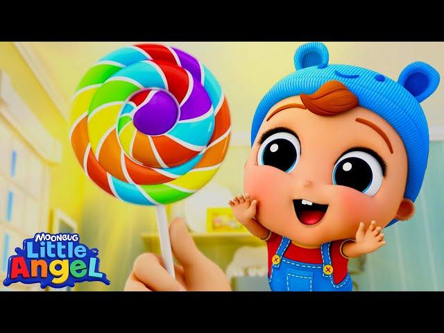 My Rainbow Lollipop | Little Angel Kids Songs & Nursery Rhymes