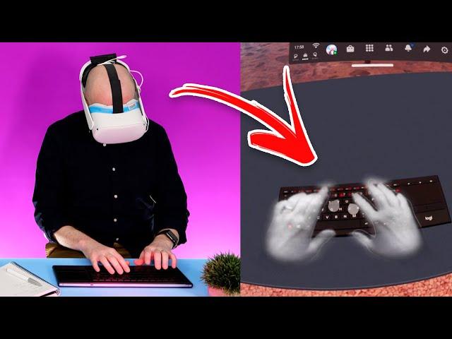 Track A Keyboard In VR Using The Oculus Quest 2