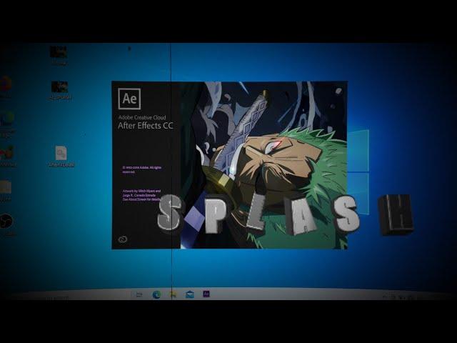 Tutorial Change splass screen | After effect
