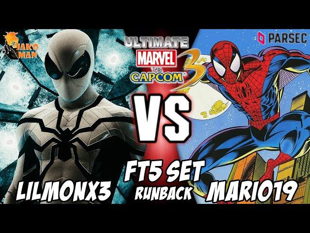 UMVC3 Parsec FT5 Set Runback - lilmonix3 VS Mario19