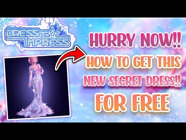 NEW SECRET DRESS AND HOW TO GET IT - DRESS TO IMPRESS UPDATE | roblox 