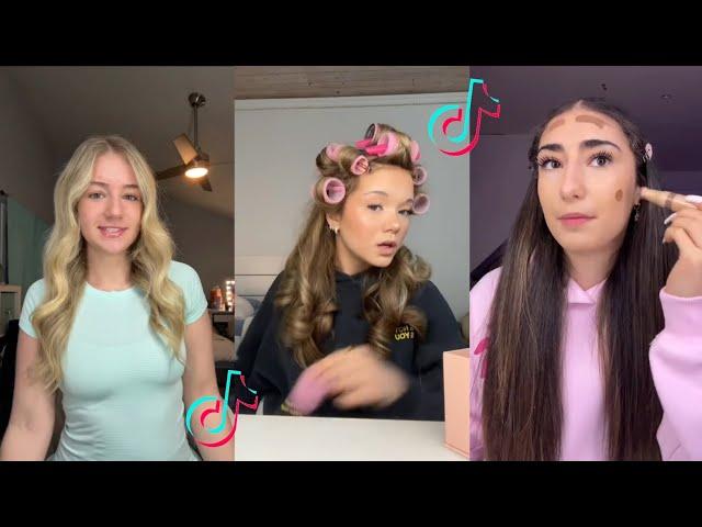 Makeup Tutorial Tiktok Compilation - GRWM (Get Ready With Me) ( Skincare, Makeup, Outfits) 192