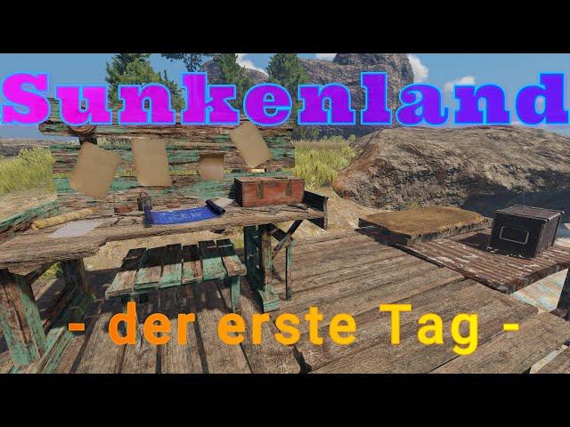 Sunkenland, Mäxchen betritt zum ersten mal seine Insel