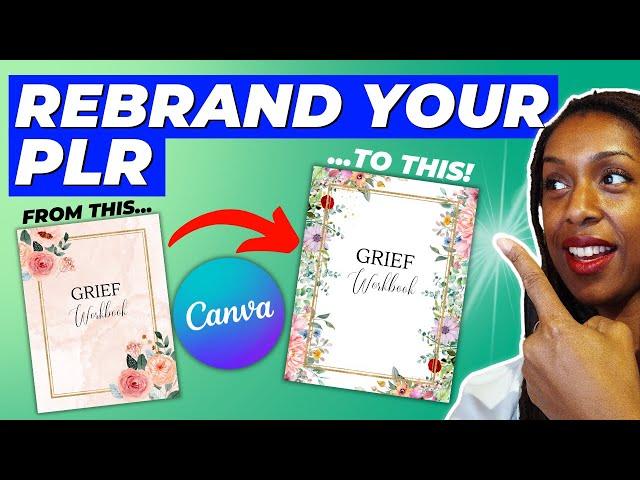 How to REBRAND & Sell THIS PLR Digital Product on Etsy [Digital Products to Make Money Online]