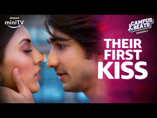 Shantanu Maheshwari Aur Shruti Sinha Ki first kiss| Campus Beats Season 2 | Amazon miniTV