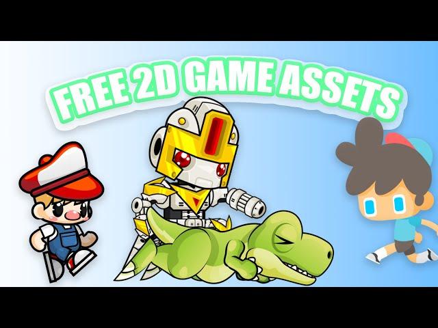 FREE 2D GAME ASSETS (SPRITES,TILES,GUI AND MORE) EASY DOWNLOAD