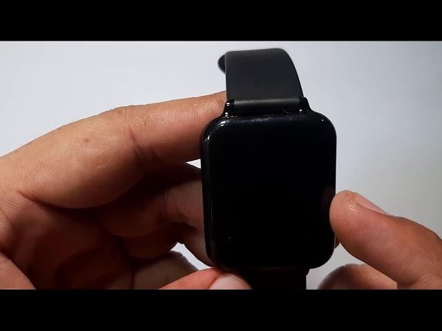 B57 Smartwatch unboxing and review ( blood pressure watch )