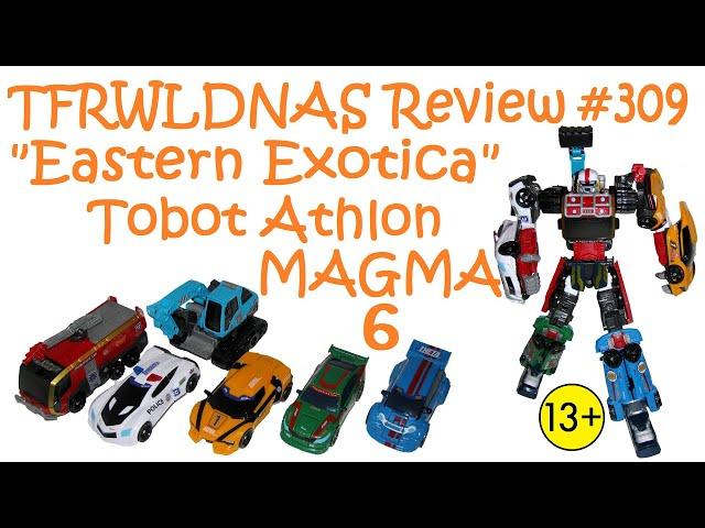 Transforming "Eastern Exotica" Review #309 Tobot Athlon Magma 6