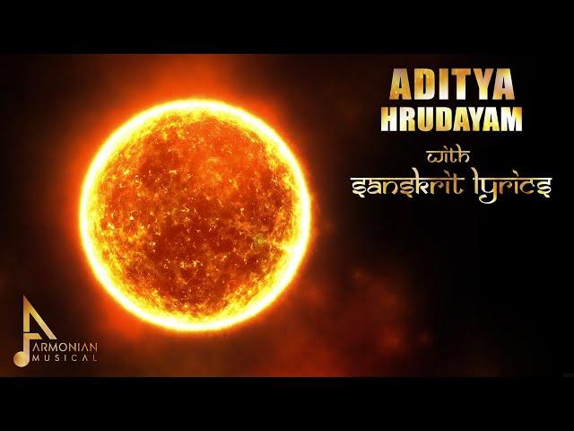 Aditya Hrudayam Stotram - Armonian