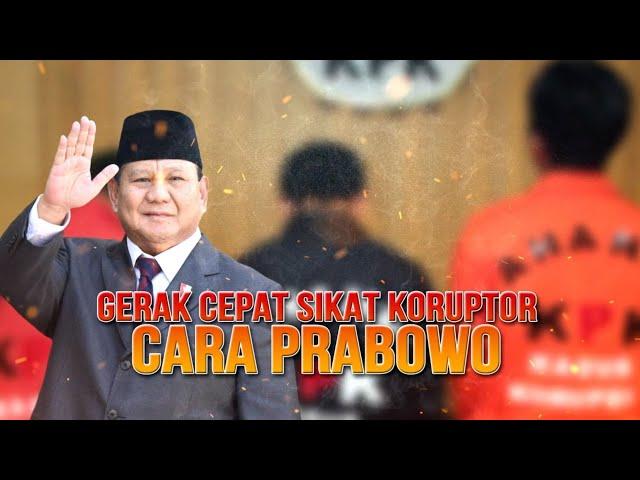 Gerak Cepat Sikat Koruptor Cara Prabowo | AKIM tvOne