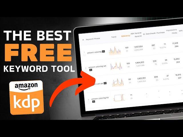 The Best KDP Keyword Research Tool For Beginners [2024]