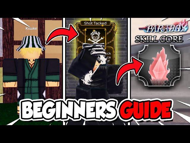 Paradox Best Beginners Guide! (Level Up Fast,How To Get Skills,Talents,Potential,Codes,Etc)