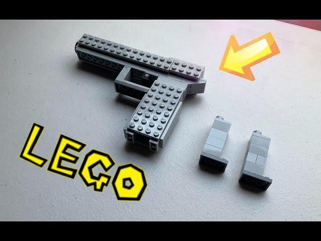 Cómo hacer una pistola de lego muy fácil