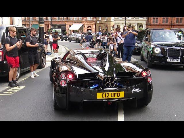 Supercars in London August 2024