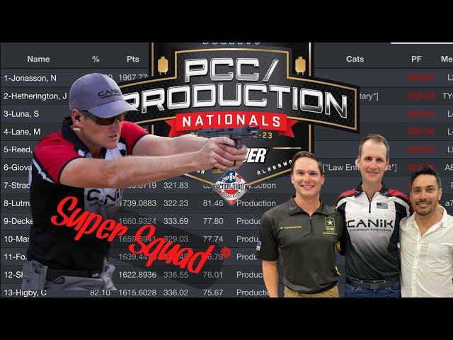 2022 USPSA PRODUCTION NATIONALS - Nils Jonasson - 1st place overall -