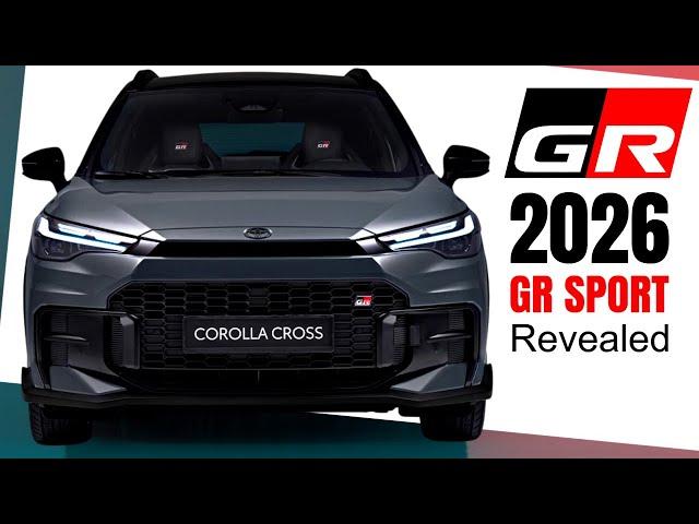 2026 Toyota Corolla Cross GR SPORT – Hybrid Power Meets SUV Style
