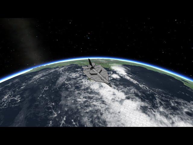 KSP 1.0.Заселение станции 1. Kerbin on station.