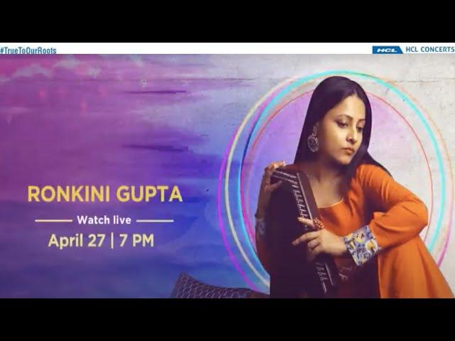 Preview - Ronkini Gupta | HCL Concerts presents Baithak