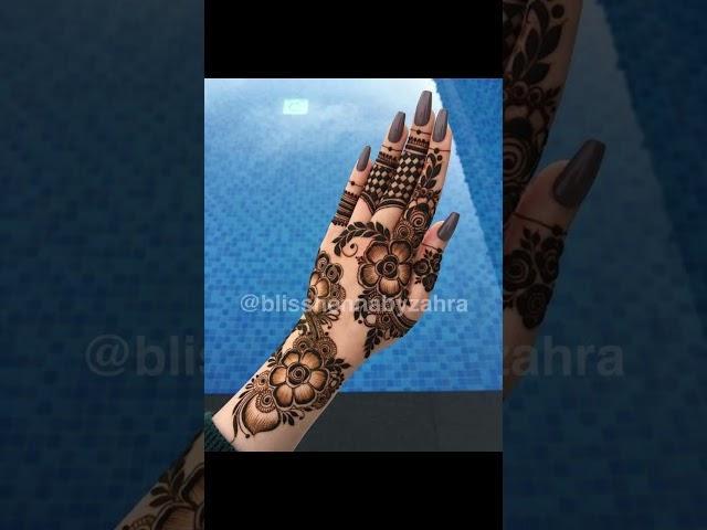 Back Hand Mehndi Design | Eid Mehndi designs | bridal mehndi | mehandi | mehndi ke design | mehendi