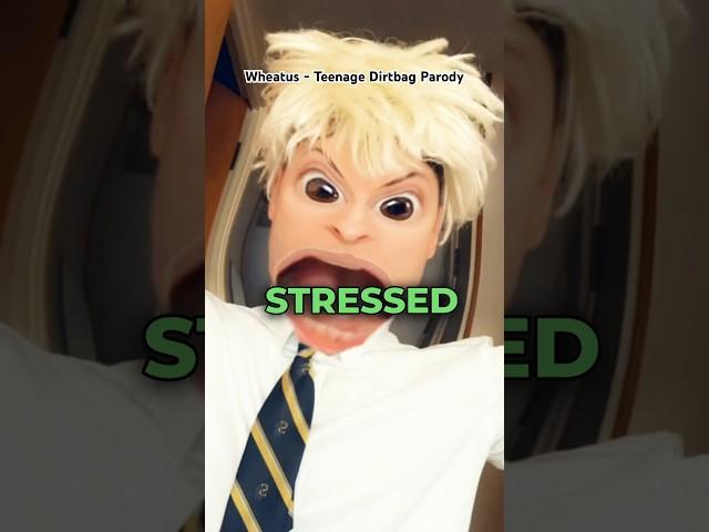 Which song shall I parody next?  Wheatus - Teenage Dirtbag Parody #shorts #schoollife #school