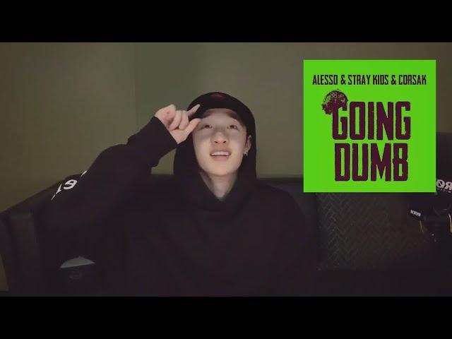 [ENG SUB] 210321 Stray Kids Chan listening to Going Dumb - Alesso, CORSAK, Stray Kids