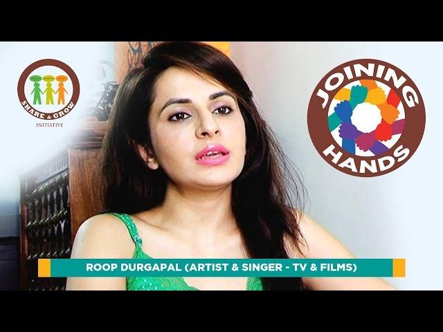 ShareandGrow |Joining hands : Roop Durgapal ( Artist & Singer TV & Films )