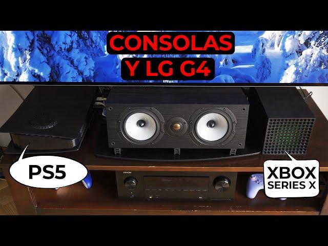 Cómo CONFIGURAR tu XBOX SX y PS5 con la LG OLED G4