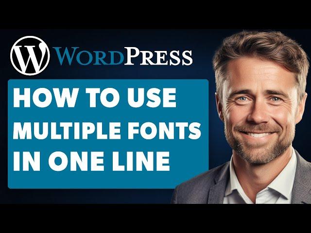 How to Use Multiple Fonts in One Line on Squarespace (Full 2024 Guide)