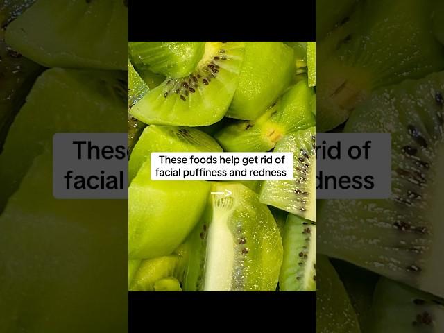 These foods help get rid of facial puffiness and redness #facialpuffiness #redness #skincare #usa