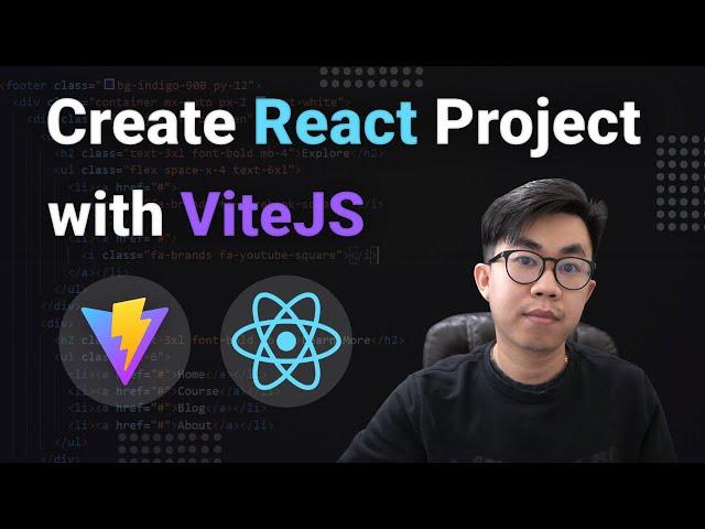 Create React Project with Vite for Beginners | Create React App is Finally Dead