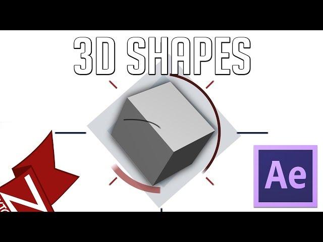 Create 3D Shapes without ray-trace in After Effects Tutorial