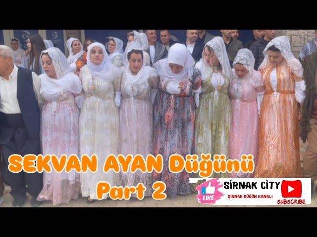 AYAN AİLESİNİN DÜĞÜNÜ PART 2 Şırnak düğünleri