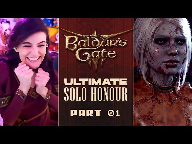 [Part 1] Baldur's Gate 3: Ultimate Solo Honour Challenge by Luality || Attempt #1