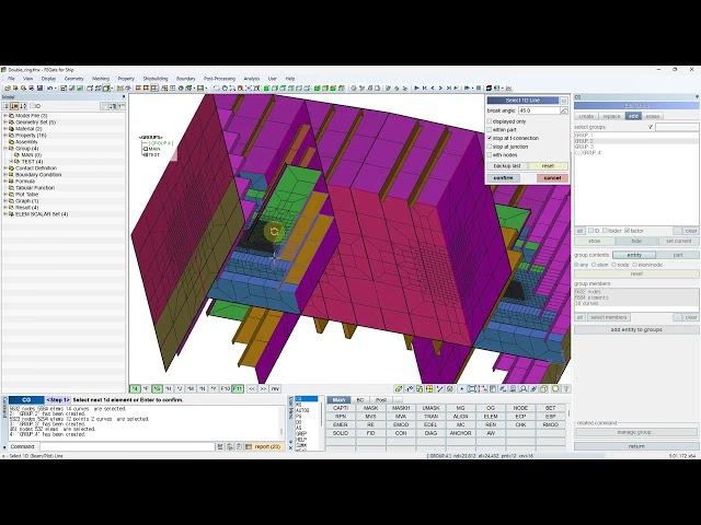 DISPALY - Create Replace Group (CG) Add Group (AG) Erase Group (EG)