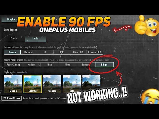 How to enable 90 fps  | OnePlus Mobiles | Awais Gaming 54